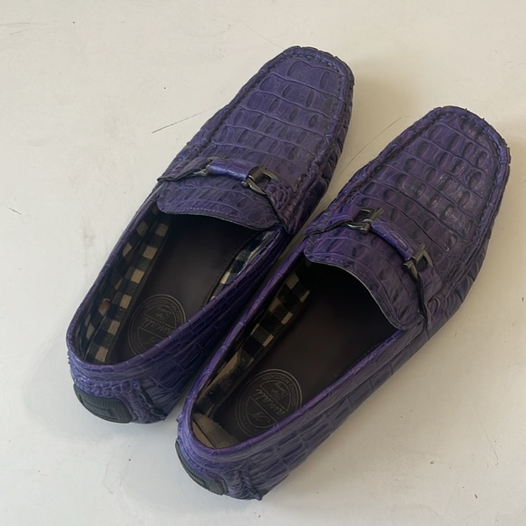Purple “gator” loafers 9.5 - Picture 2 of 5